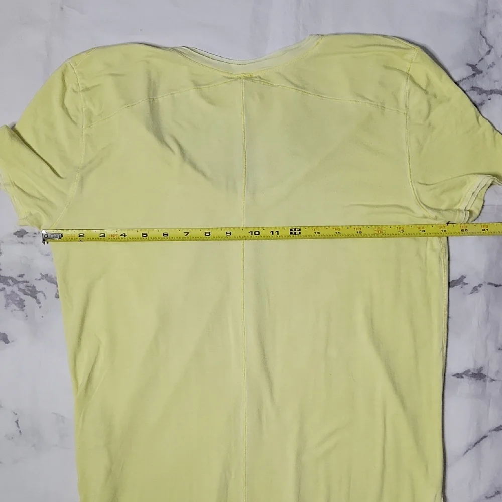 We The Free Light Yellow Short Sleeve Tee - Picture 5 of 5